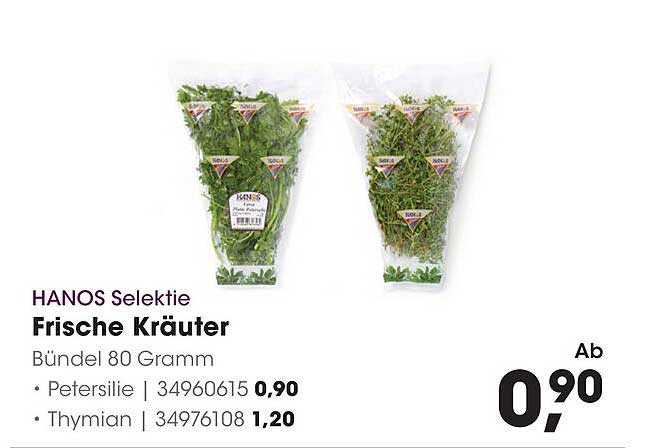 Frischa Kräuter - Petersilie of Thymian (Bündel 80 Gramm)