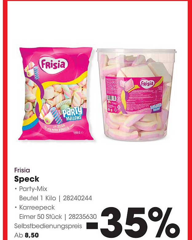 Frisia Speck - Party-Mix 1 Kilo