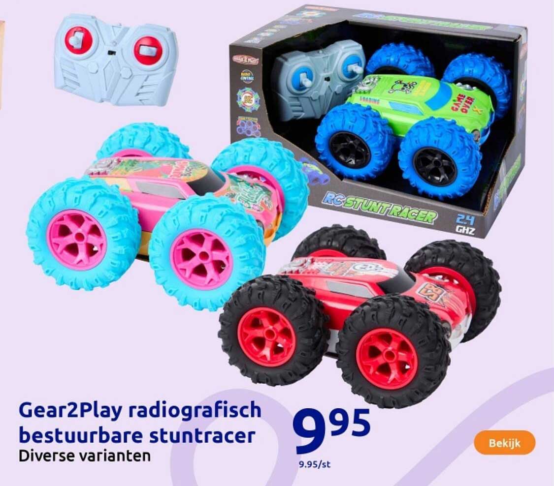 Gear2Play radiografisch bestuurbare stuntracer