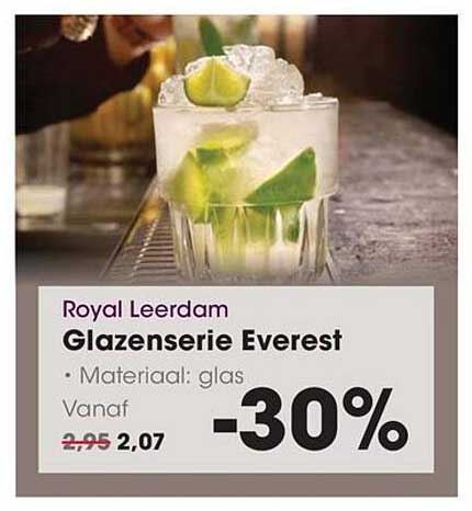 Glazenserie Everest