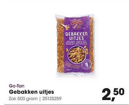 Go-Tan Gebakken uitjes