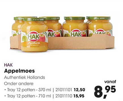 HAK Appelmoes