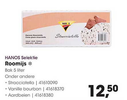 HANOS Selektie Roomijs