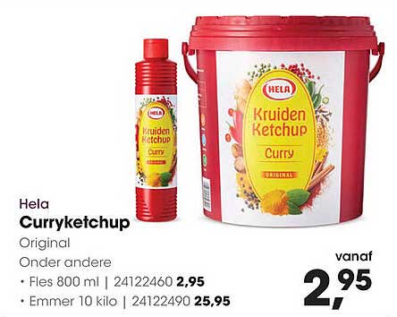 Hela Curry-ketchup