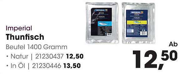 Imperial Thunfisch Beutel 1400 Gramm