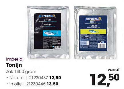 Imperial Tonijn 1400 gram
