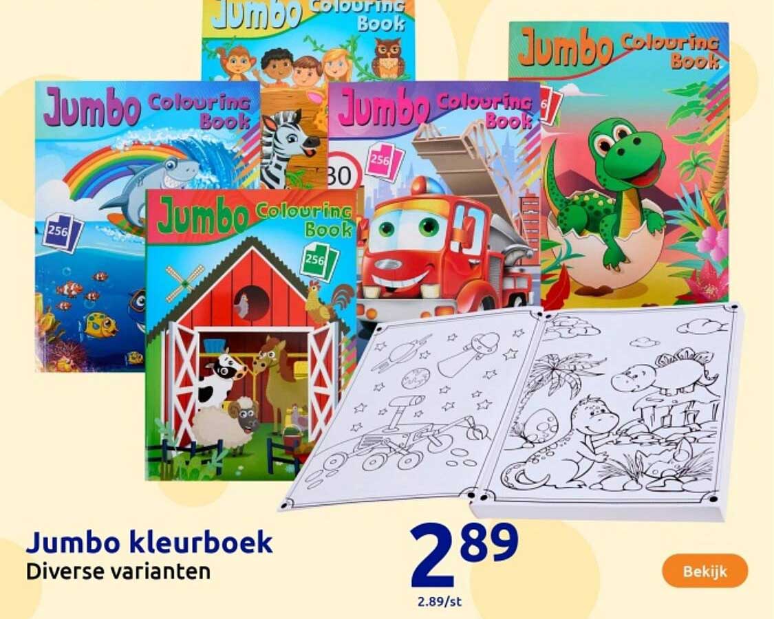 Jumbo kleurboek