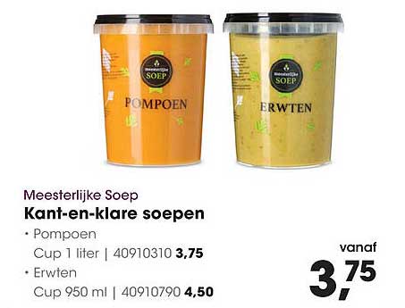 Kant-en-klaar soepen