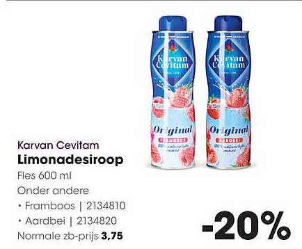 Karvan Cevitam Limonadesiroop