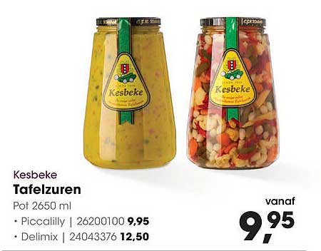Kesbeke Tafelzuren
