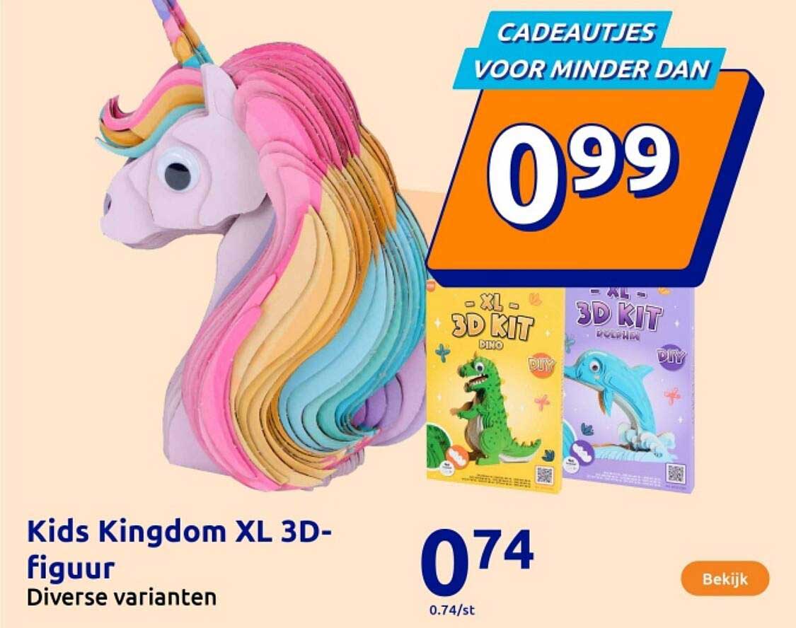 Kids Kingdom XL 3D-figuur