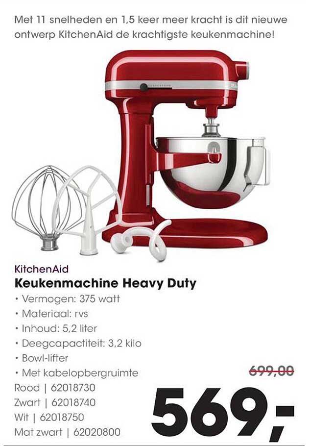 KitchenAid Keukenmachine Heavy Duty