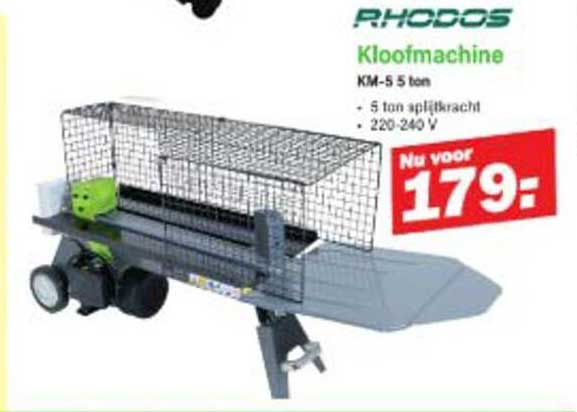 Kloofmachine KM-5 5 ton