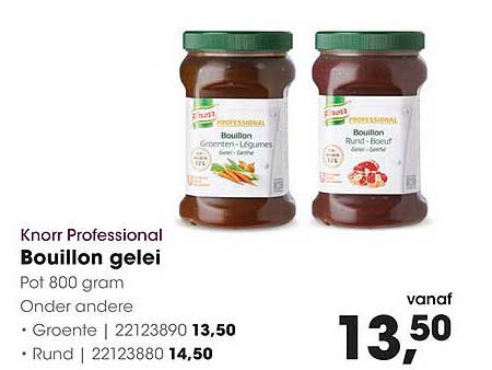 Knorr Professional Bouillon gelei
