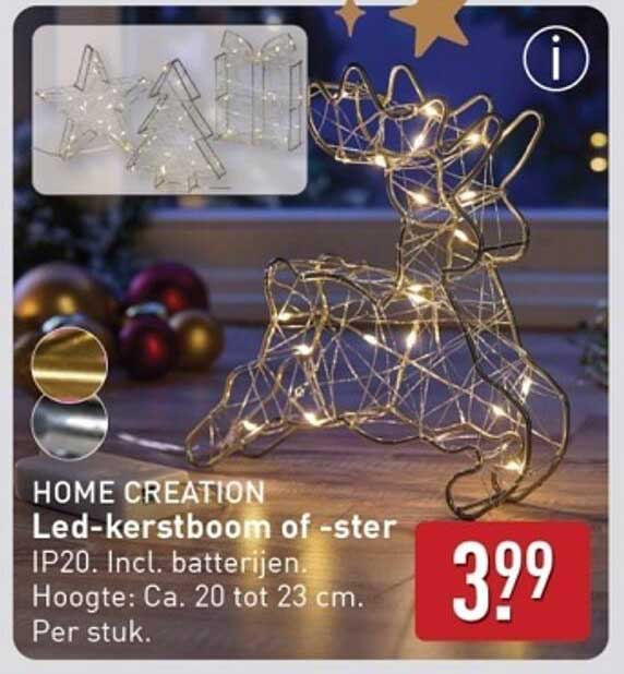 Led-kerstboom of -ster