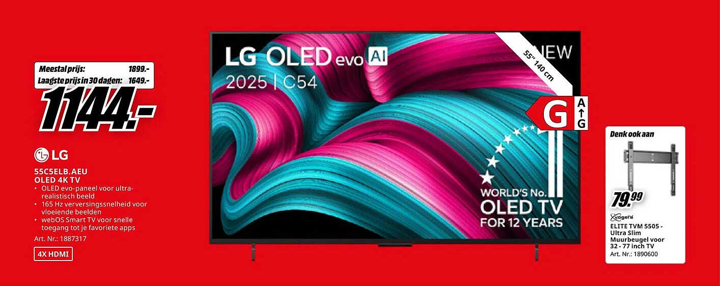 LG 55C5ELB.AEU OLED 4K TV