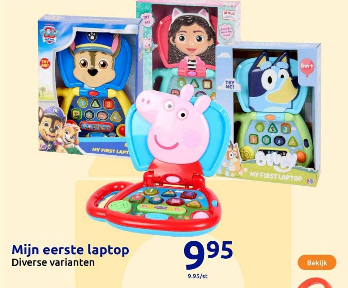 Mijn eerste laptop