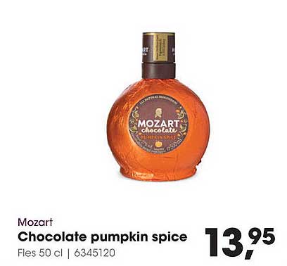 Mozart Chocolate pumpkin spice