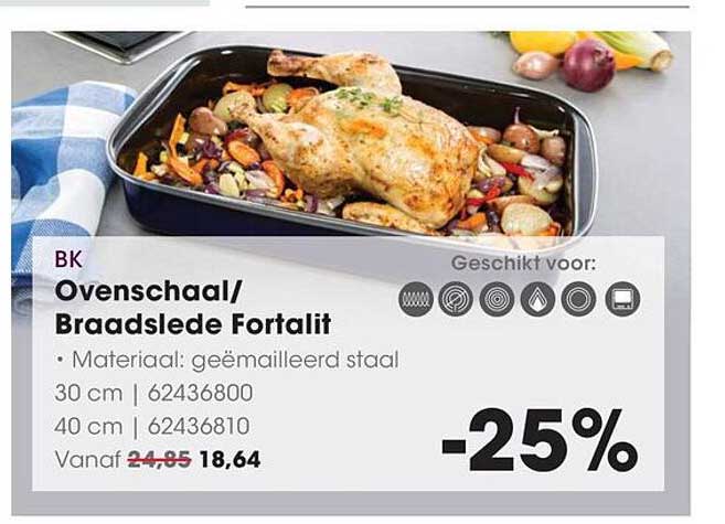 Ovenschaal/Braadslede Fortalit