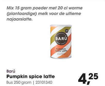 Pumpkin spice latte