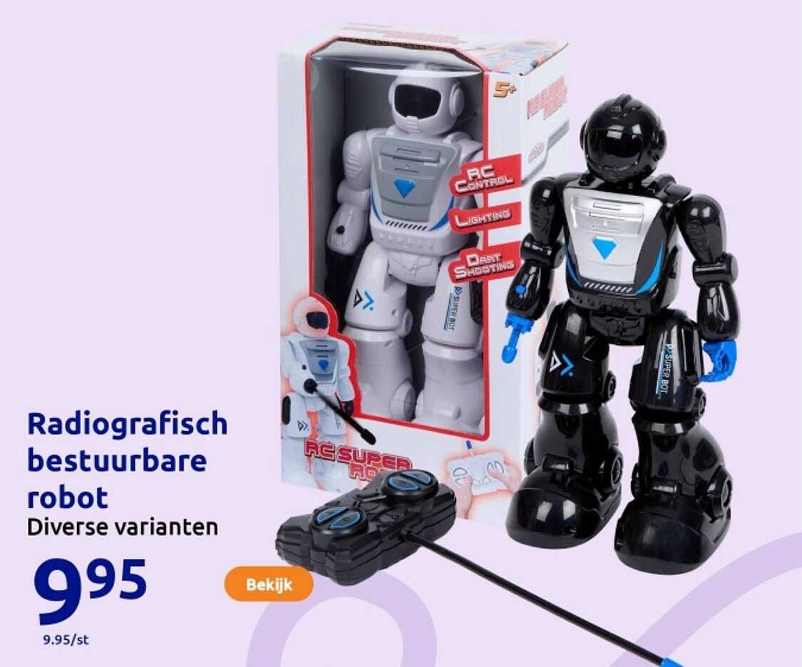 Radiografisch bestuurbare robot