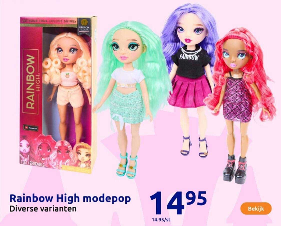 Rainbow High modepop Diversen varianten