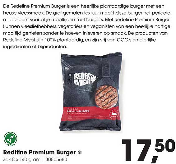 Redifine Premium Burger
