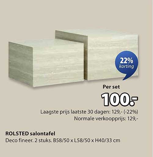 ROLSTED salontafel
