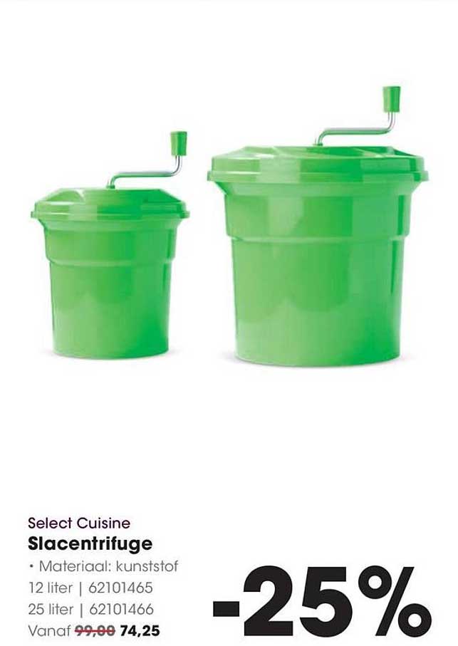 Select Cuisine Slacentrifuge
