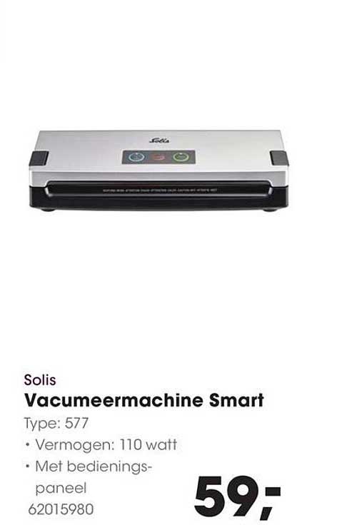 Solis Vacumeermachine Smart