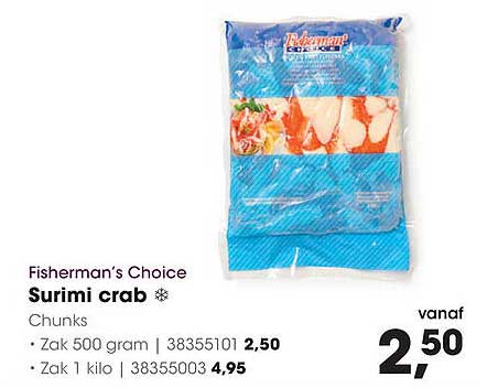Surimi crab