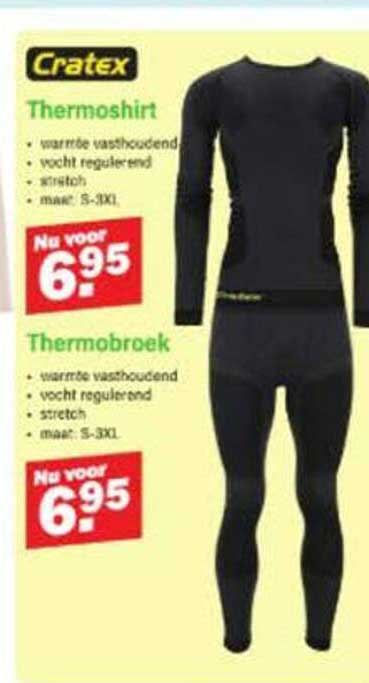 Thermoshirt en Thermobroek