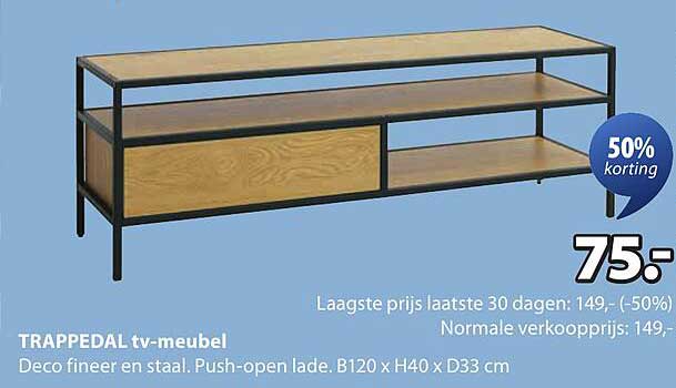 TRAPPEDAL tv-meubel