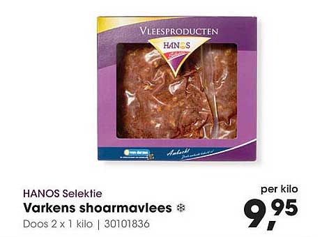Varkens shoarmavlees