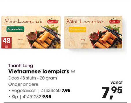 Vietnamese loempia's