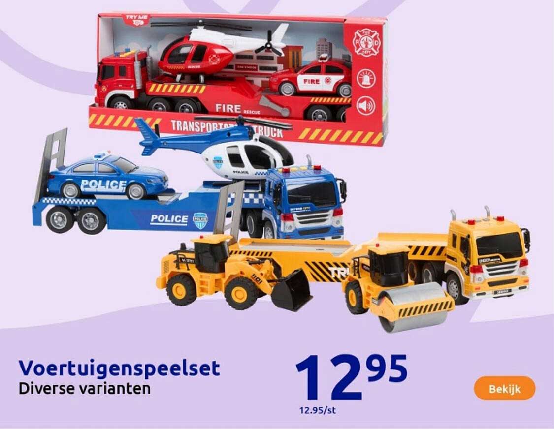 Voertuigenspeelset
