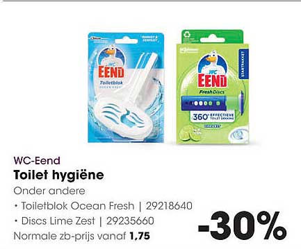 WC-Eend Toilet hygiëne