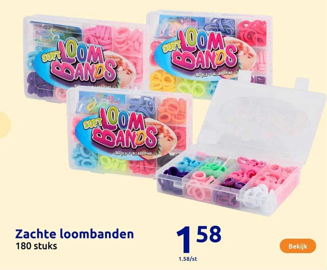 Zachte loombanden 180 stuks