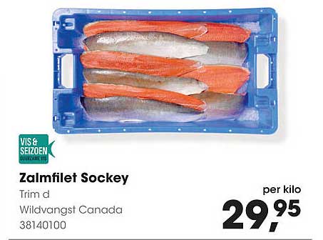 Zalmfilet Sockey