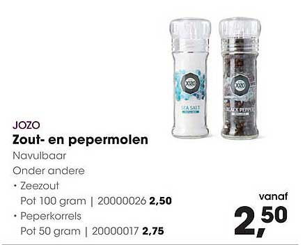 Zout- en pepermolens