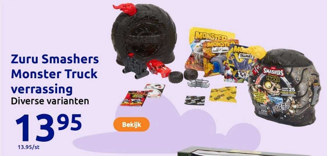 Zuru Smashers Monster Truck verrassing