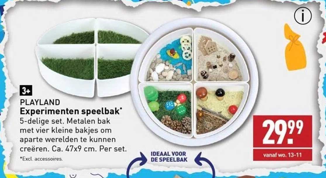 Speelbak voordeelset – Compleet pakket voor sensory play