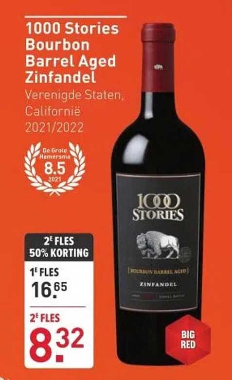1000 Stories Bourbon Barrel Aged Zinfandel