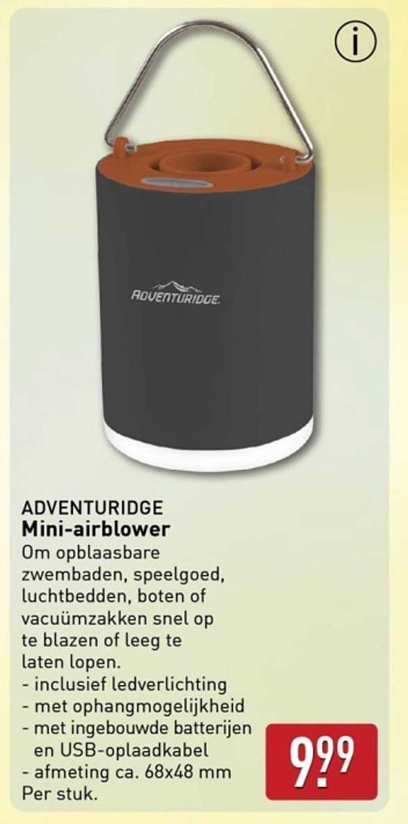 ADVENTURIDGE Mini-airblower