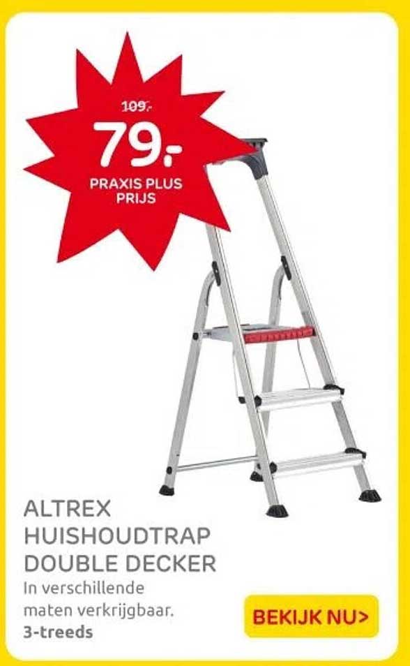 ALTREX HUISHOUDTRAP DOUBLE DECKER