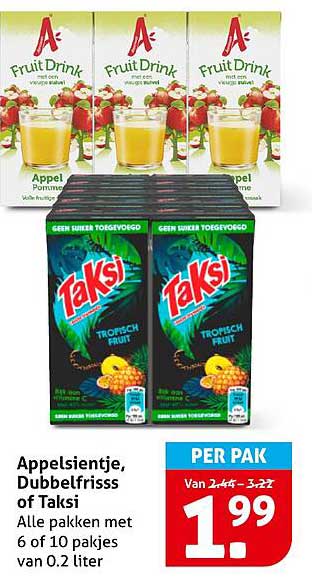 Appelsientje, Dubbelfrisss of Taksi