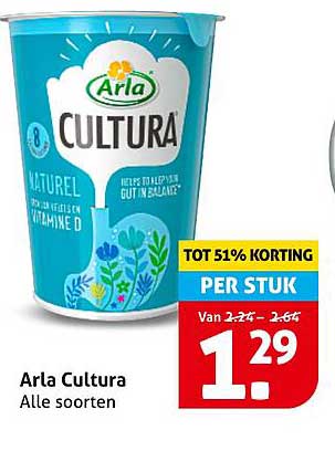 Arla Cultura Alle soorten