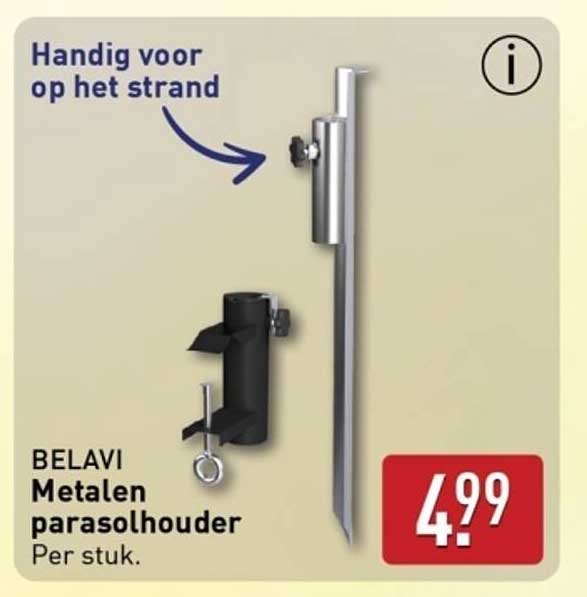 BELAVI Metalen parasolhouder