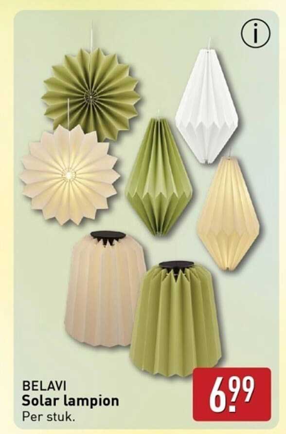 BELAVI Solar lampion