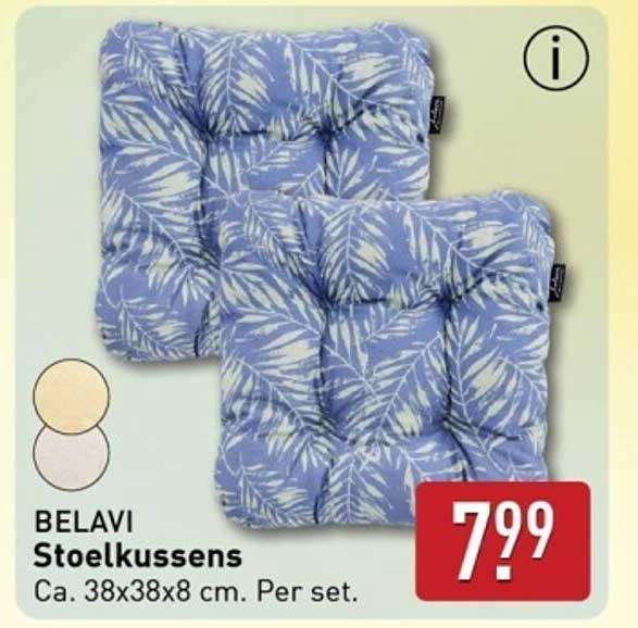 BELAVI Stoelkussens